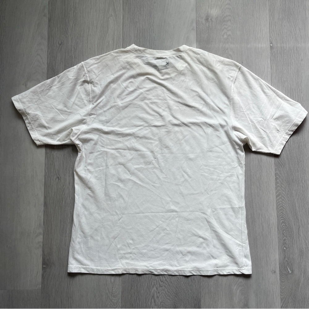EXOFFICIO WHITE SET OF TWO T SHIRT SHORT SLEEVE CREW MENS LARGE